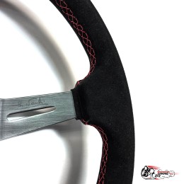 руль Nardi Deep Corn алькантара серый центр средний вынос (7СМ) (6х74) D35