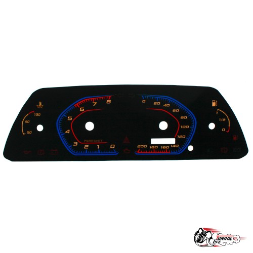 Шкала BMW Style ВАЗ 2113-15/2110-12 под одно окно VDO