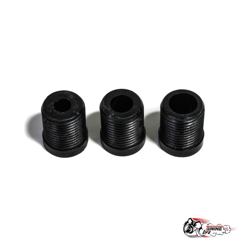 Насадка на ручку КПП  ШАР МОМО серебро