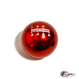 насадка на ручку кпп шар MUGEN красный
