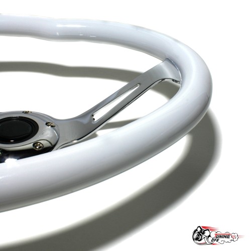 Руль сердце белый