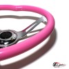Руль сердце розовый