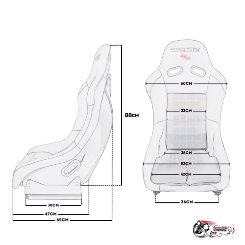 Ковш спортивный Bride Low Max Черный с серым центром Большой
