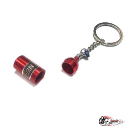 Брелок NOS красный