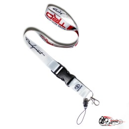 Шнурок для ключей TRD белый