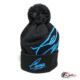 Шапка Суета (синее на черном)