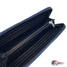 Портмоне BRIDE Синий на молнии
