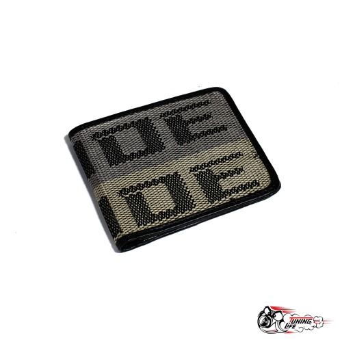 Кошелек BRIDE светлый с кожанной окантовкой