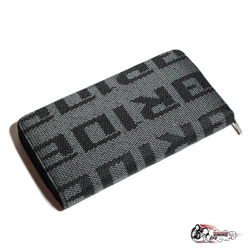 Портмоне BRIDE темно-серый на молнии