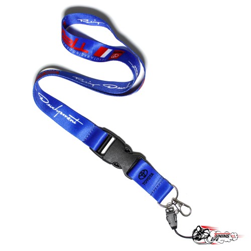 Шнурок для ключей TRD синий