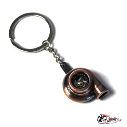 Брелок турбина античная медь