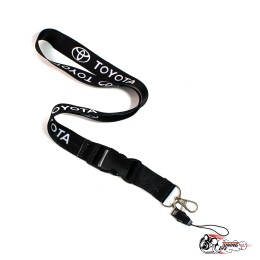 Шнурок для ключей Toyota черный