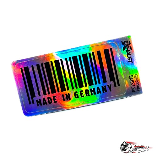 Стикер голография MADE IN GERMANY