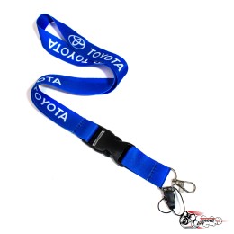 Шнурок для ключей Toyota синий