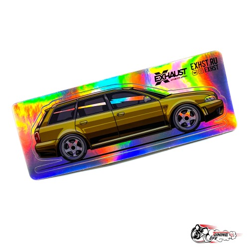 Стикер голография AUDI RS4