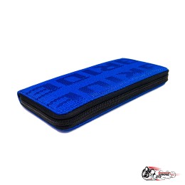 Портмоне BRIDE Синий на молнии