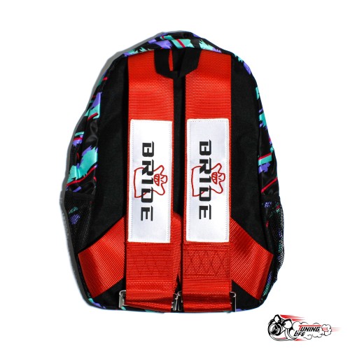 Рюкзак HKS ремни Bride красные