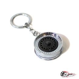 Брелок колесный диск BBS черный