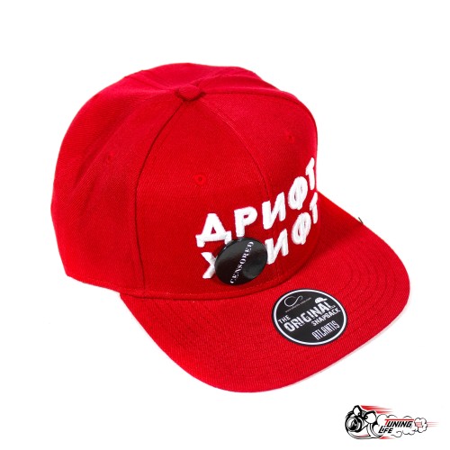 кепка "ДРИФТ ХУИФТ" красная