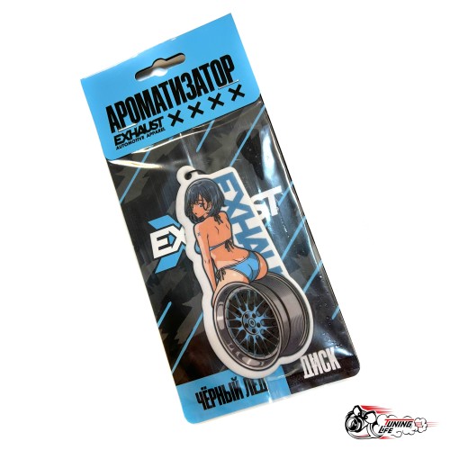 Ароматизатор Бикини диск Черный лед