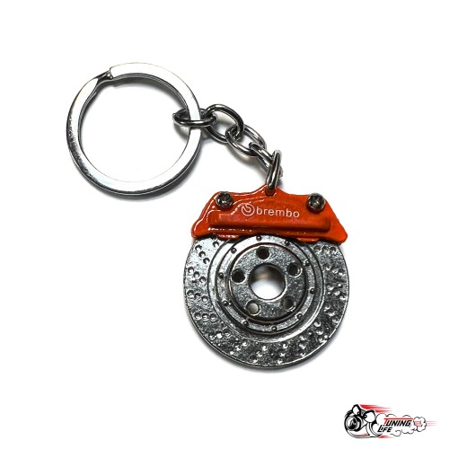 Брелок диск тормозной брембо оранжевый