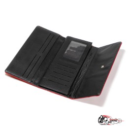 Портмоне BRIDE Красный на молнии