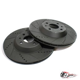 Диски тормозные Вектор Спорт 15"( насечки перфорация) пер.