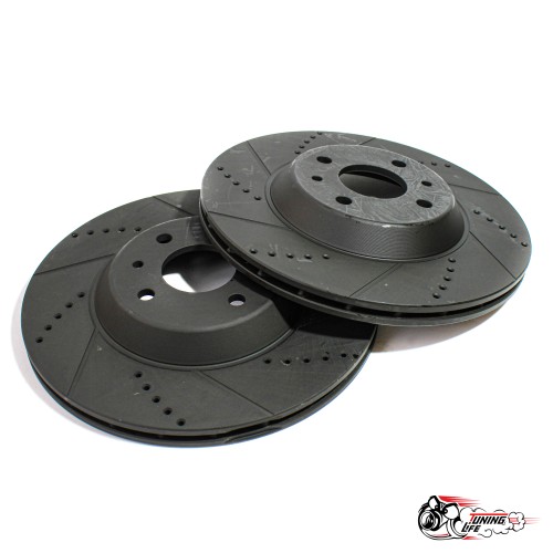 Диски тормозные Вектор Спорт 15"( насечки перфорация) пер.