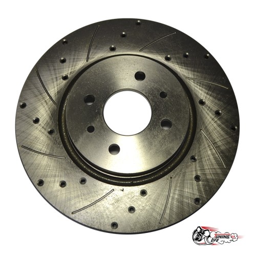 Диски тормозные Алнас Калина- Спорт 15" ( насечки перфорация)