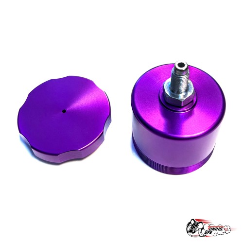 Бачок для тормозной жидкости алюминиевый Фиолетовый