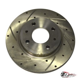 Диски тормозные АТС-SPORT 2110-05 13" перфорация, канавки