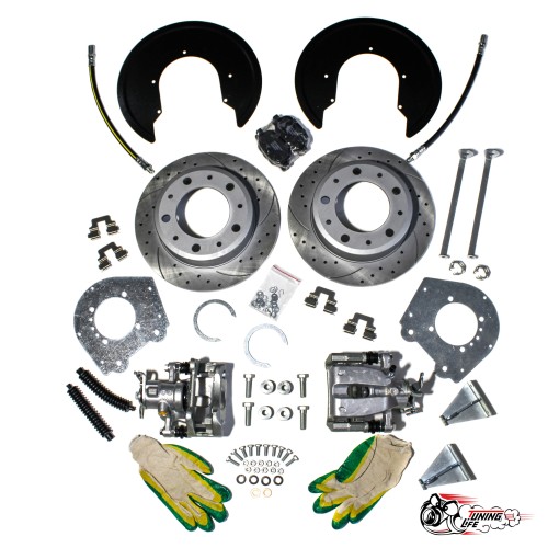 Комплект ЗДТ Заводской тюнинг перфорированные диски 2121 (с АБС и без)