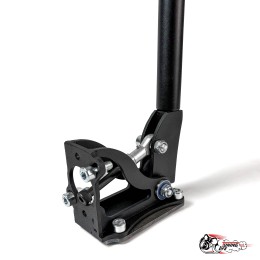 Гидроручник 332, вертикальный, черный алюминий (съемная рукоять)