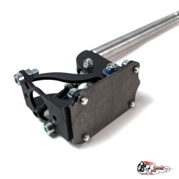 Гидроручник 332 горизонтальный алюминиевый (съемная рукоять)