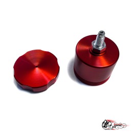 Бачок для тормозной жидкости алюминиевый Красный