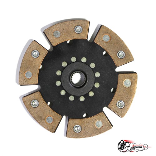 Диск сцепления керамический ВАЗ 2112 6 лепестков, БЕЗдемпфер