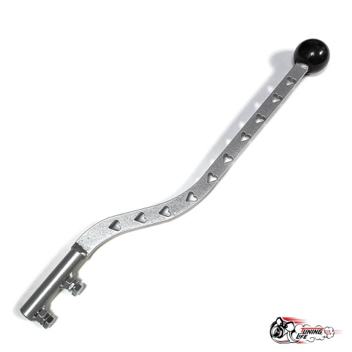 Рычаг КПП для а/м ВАЗ 2101-07, удлиненный IS LOVE (Серебристый)