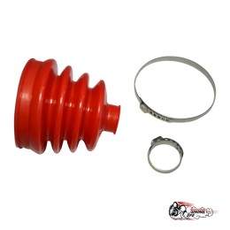 Пыльник привода с хомутами 2110 внутрений ПУ красный (шт) СS20