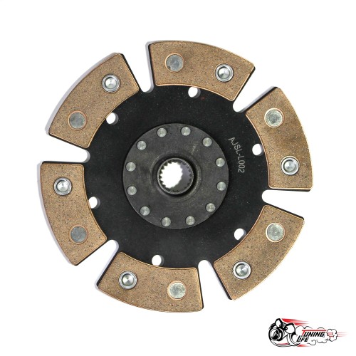 Диск сцепления керамический ВАЗ 2112 6 лепестков, БЕЗдемпфер
