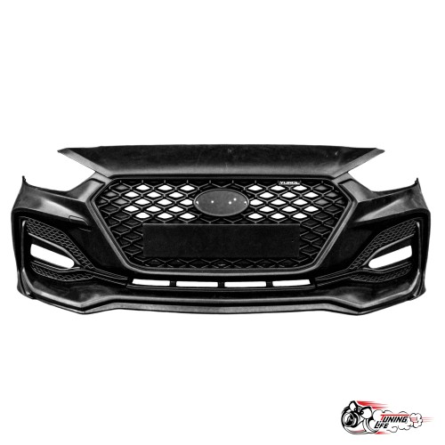 Бампер передний Солярис 2 Квант Ромб комф. Юрол