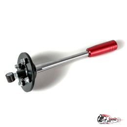 Кулиса короткоходная на ШС BMW E30, E34, E36, Е39, E46 (270мм, красная)