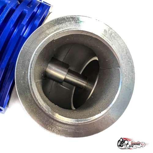 Вестгейт 38мм Tial style V-band синий