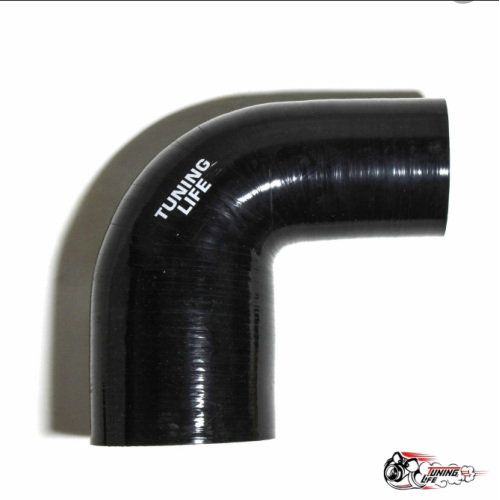 90гр патрубок 51-76 ЧЕРНЫЙ