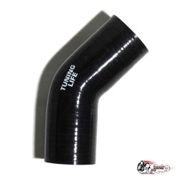 45гр патрубок 63 ЧЕРНЫЙ