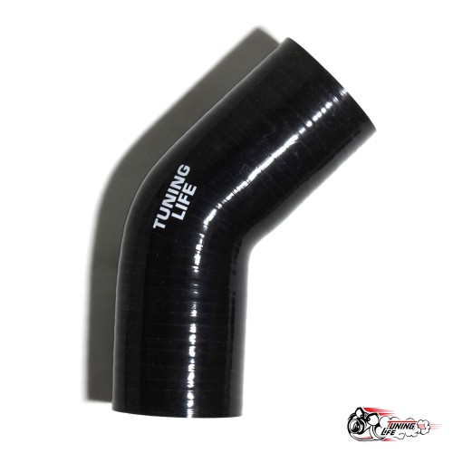 45гр патрубок 63 ЧЕРНЫЙ