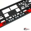 Рамки номерные "VAG OR DIE"